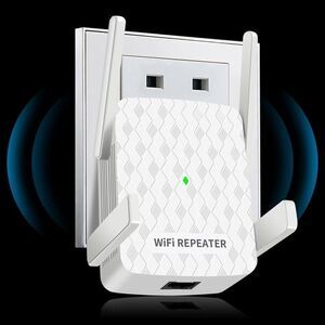 WiFi Signal Amplifier Range Up to 9200sq.ft & 35 Devices Signal Booster for Home
